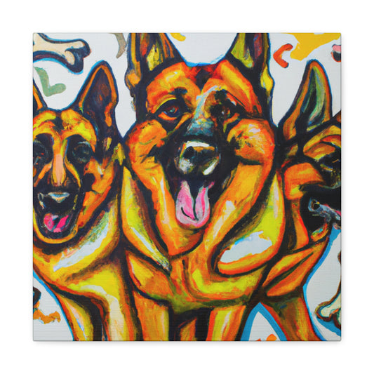 Faithful Guardian Shepherd - Canvas