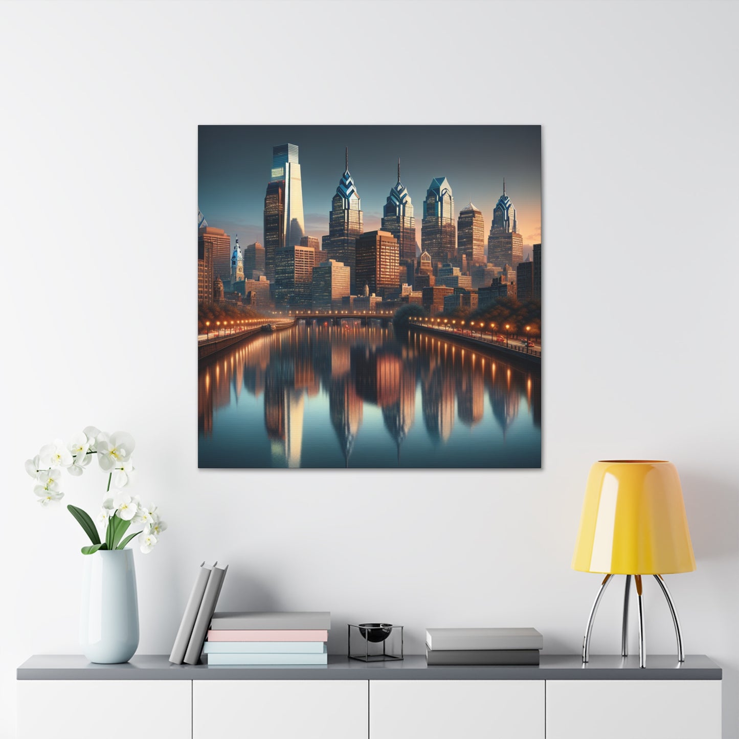 "Cityscapes in Time" - Canvas