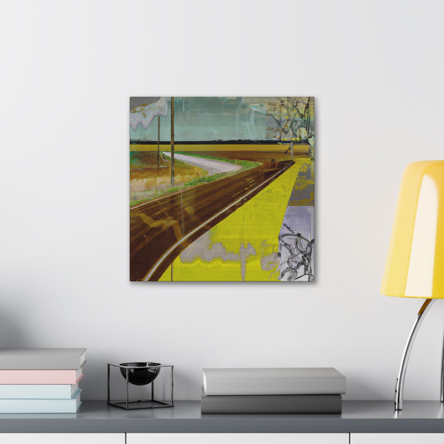 "Country Road Dreamscape" - Canvas