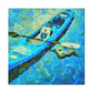 Kayaking the Open Waters - Canvas