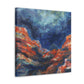 "Canyon in Impressionism" - Canvas