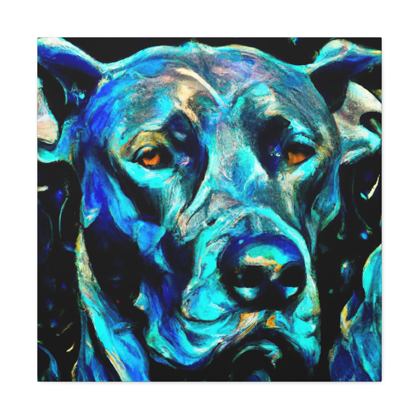 Great Dane Reflection - Canvas