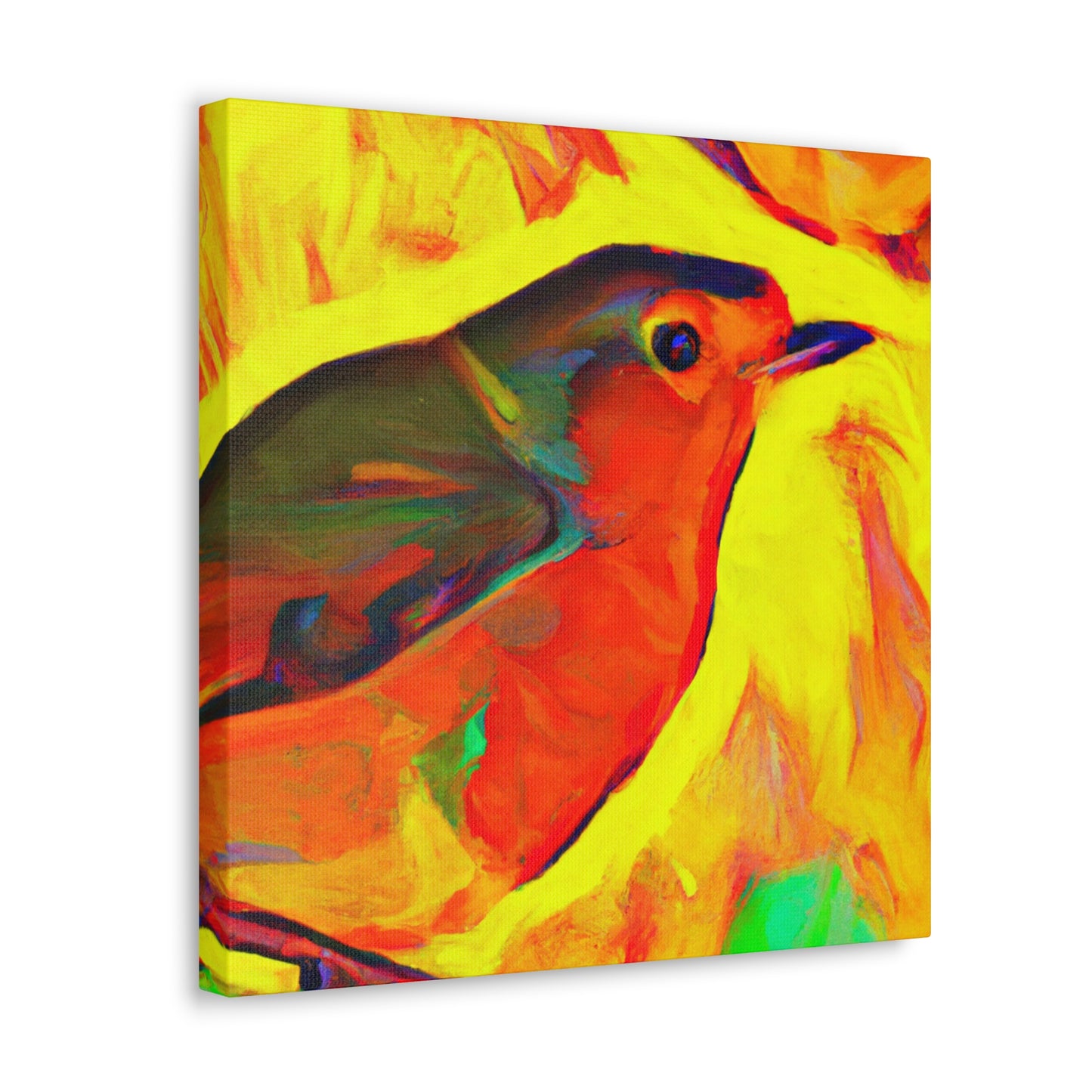 American Robin: Joy - Canvas