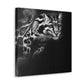 "Clouded Leopard Fantasia" - Canvas