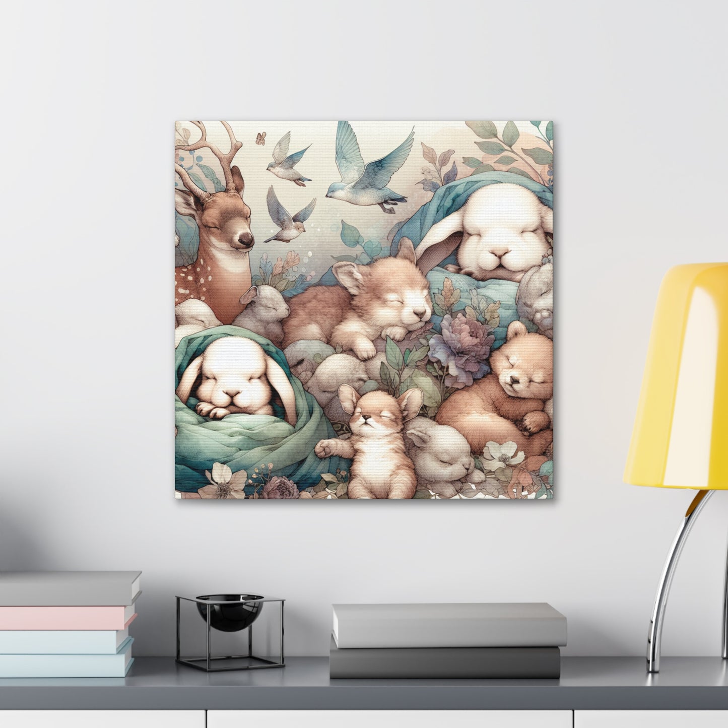 Whispering Slumbering Fauna - Canvas