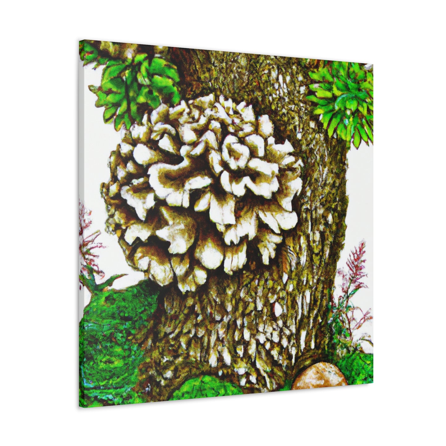 Maitake Mushroom Majesty - Canvas