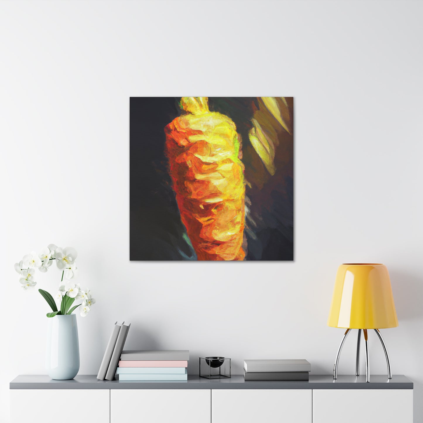 Carrot's Classical Charm - Canvas