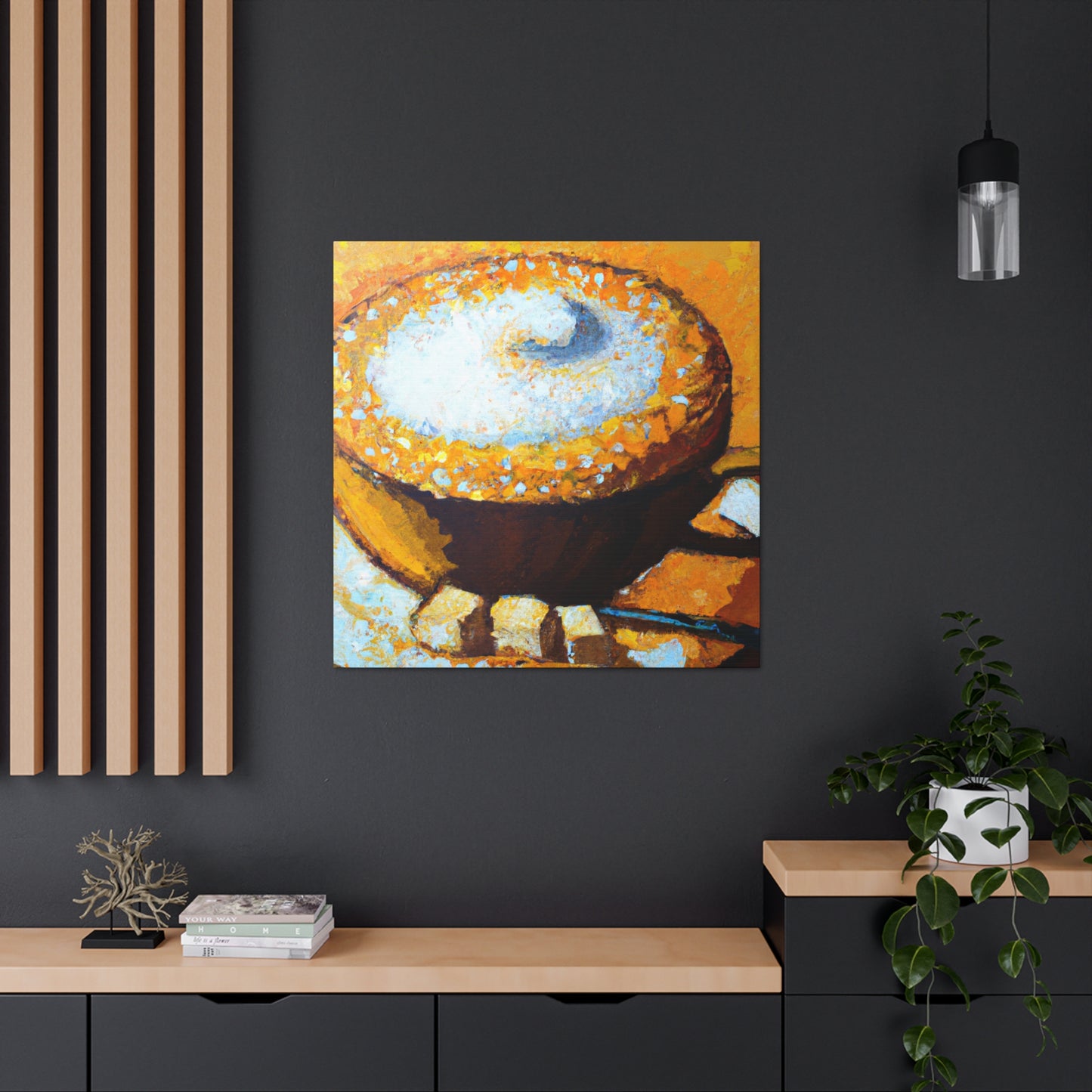 "Cappucino in Realism" - Canvas