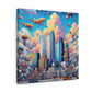 Sunshine City Mosaic - Canvas