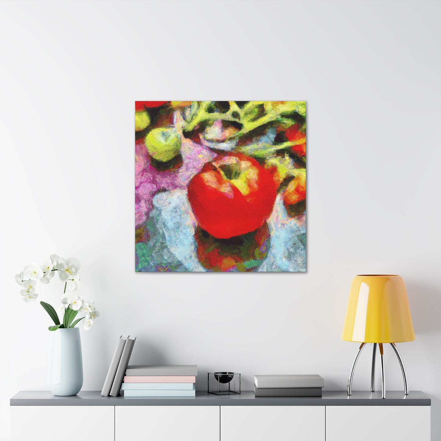 Tomato-y Vibrance Ablaze - Canvas