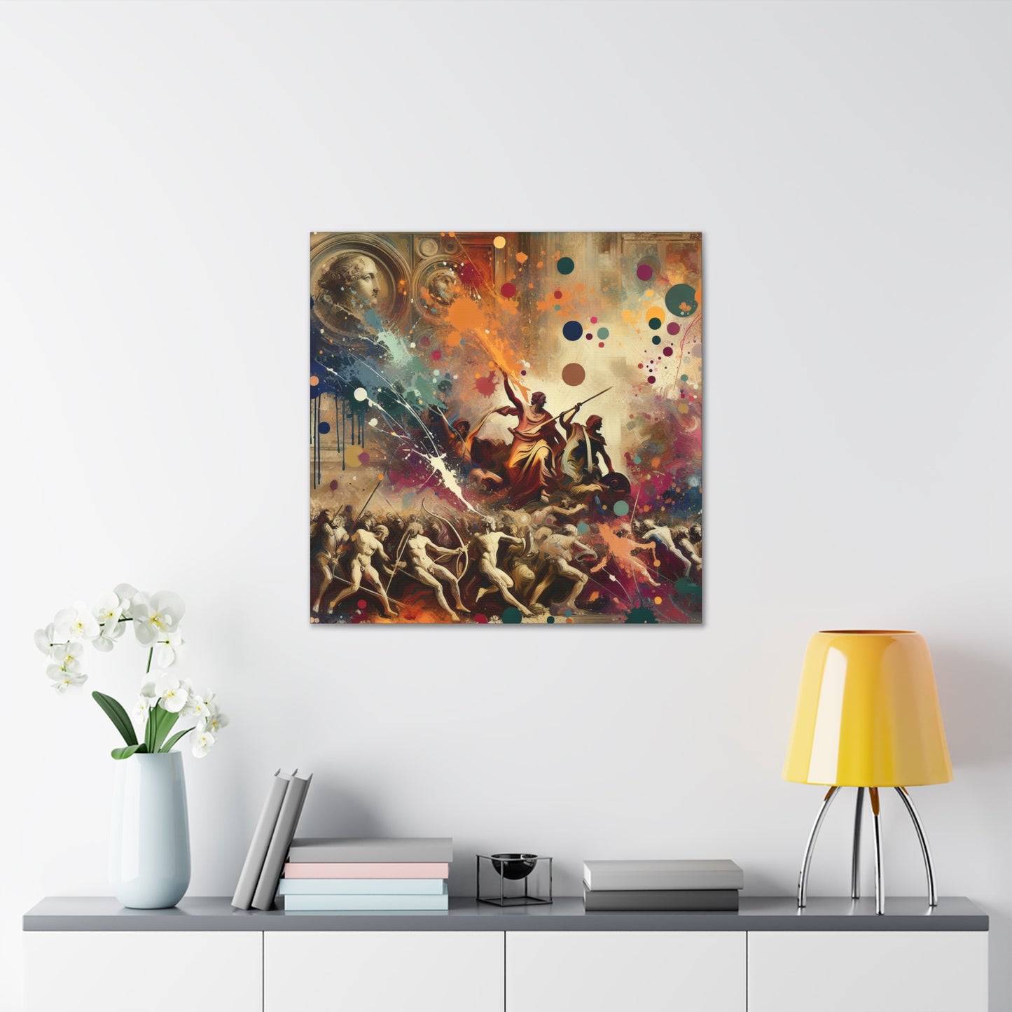 Vibrant Spectacle of Renaissance - Canvas