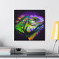 Green Iguana Dreamscape - Canvas