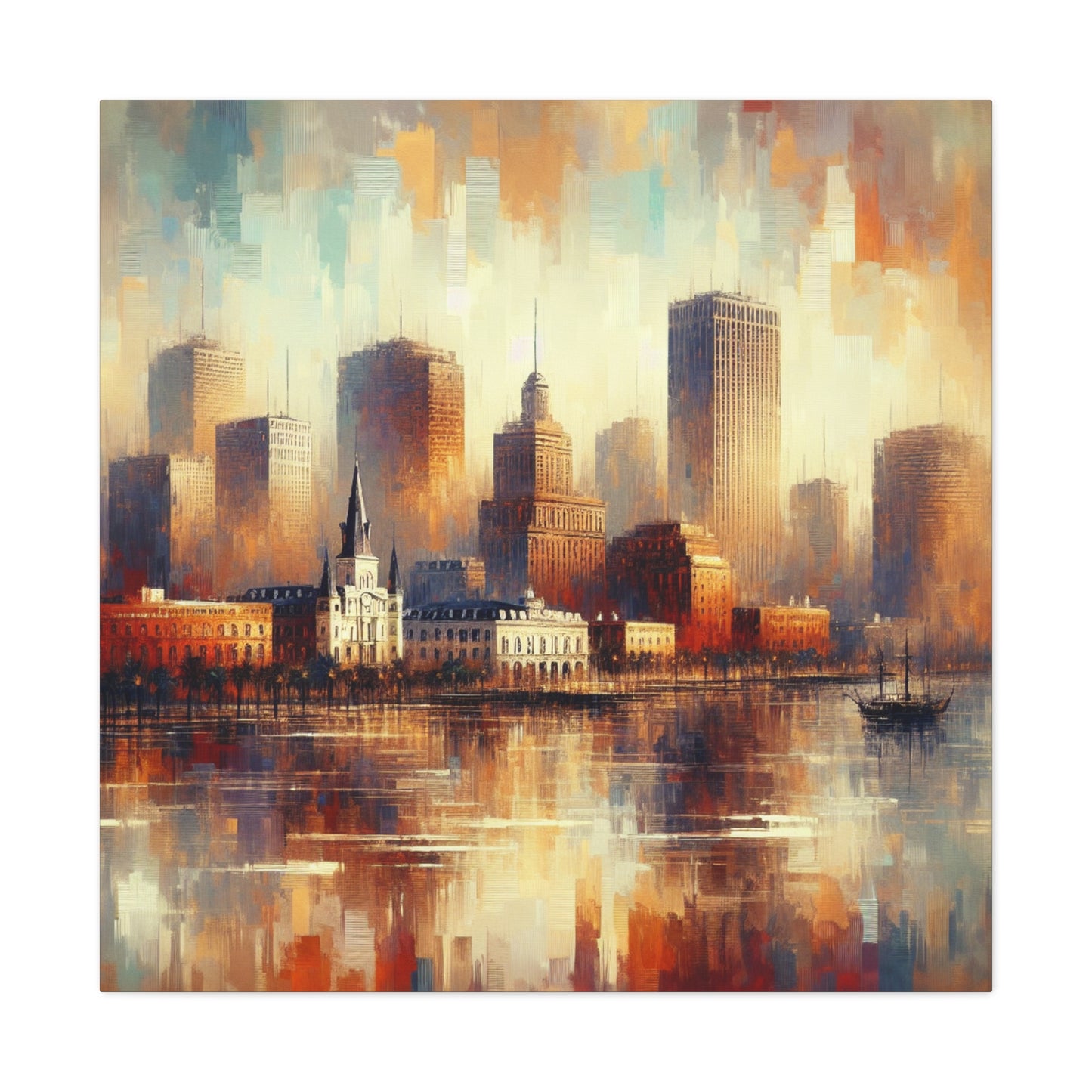 "Crescent City Vibrations" - Canvas