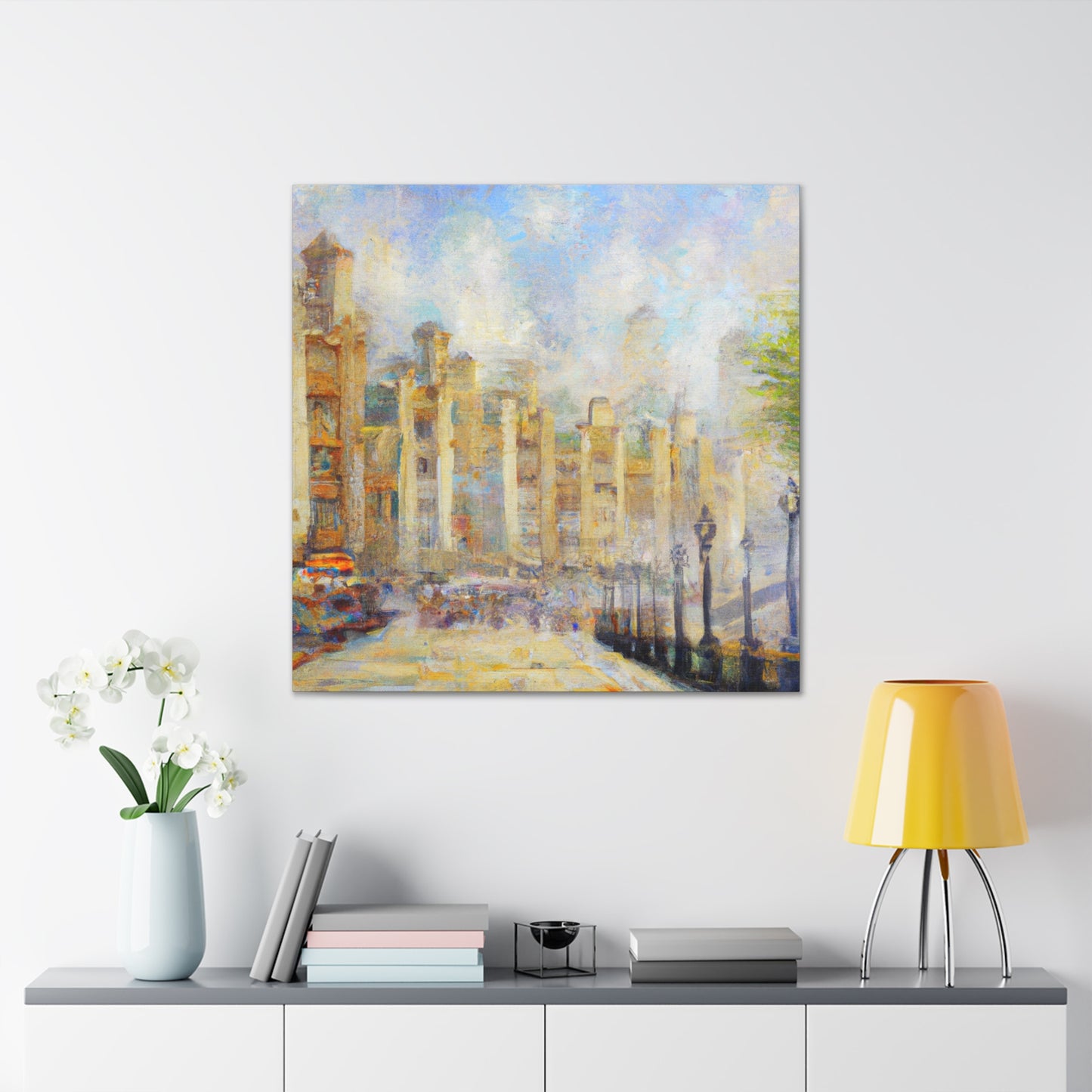 "Neoclassical Impressionist Art" - Canvas