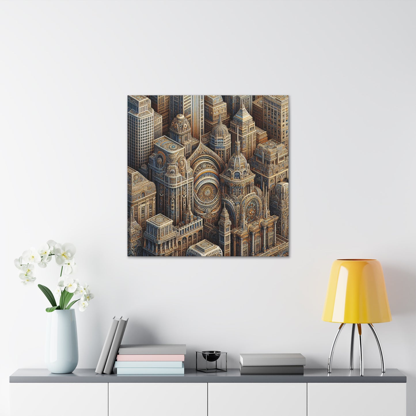 "Urban Reflections of SF" - Canvas