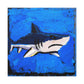 "Shark in the Streets" - Canvas