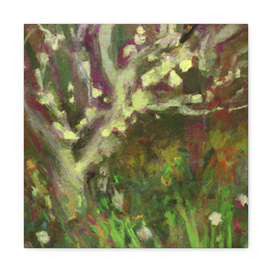 "Apple Tree Impressionism" - Canvas