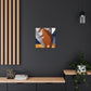 Wallaby in Art Deco - Canvas