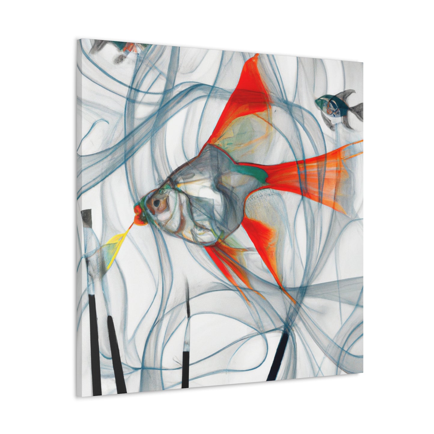 Swordtails in Surreality - Canvas