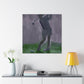 Golfers in Impressionism - Canvas