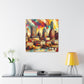 "Vibrant Austin Hues" - Canvas