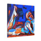 Yoga in Expressionism - Canvas