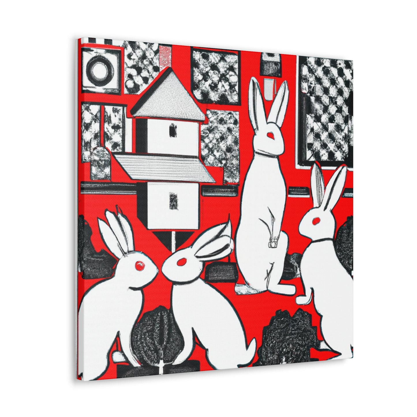 Rabbit in Simplicity - Canvas