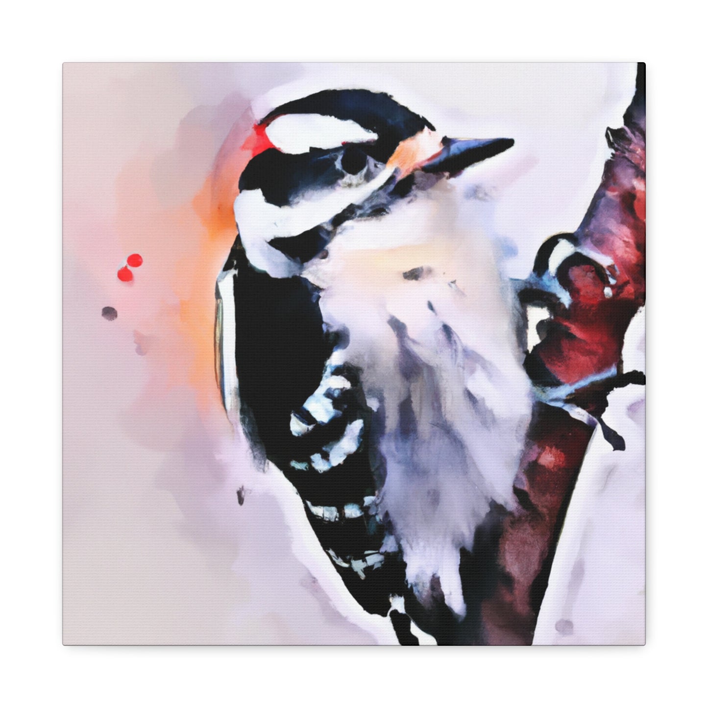 Downy Woodpecker Dream - Canvas