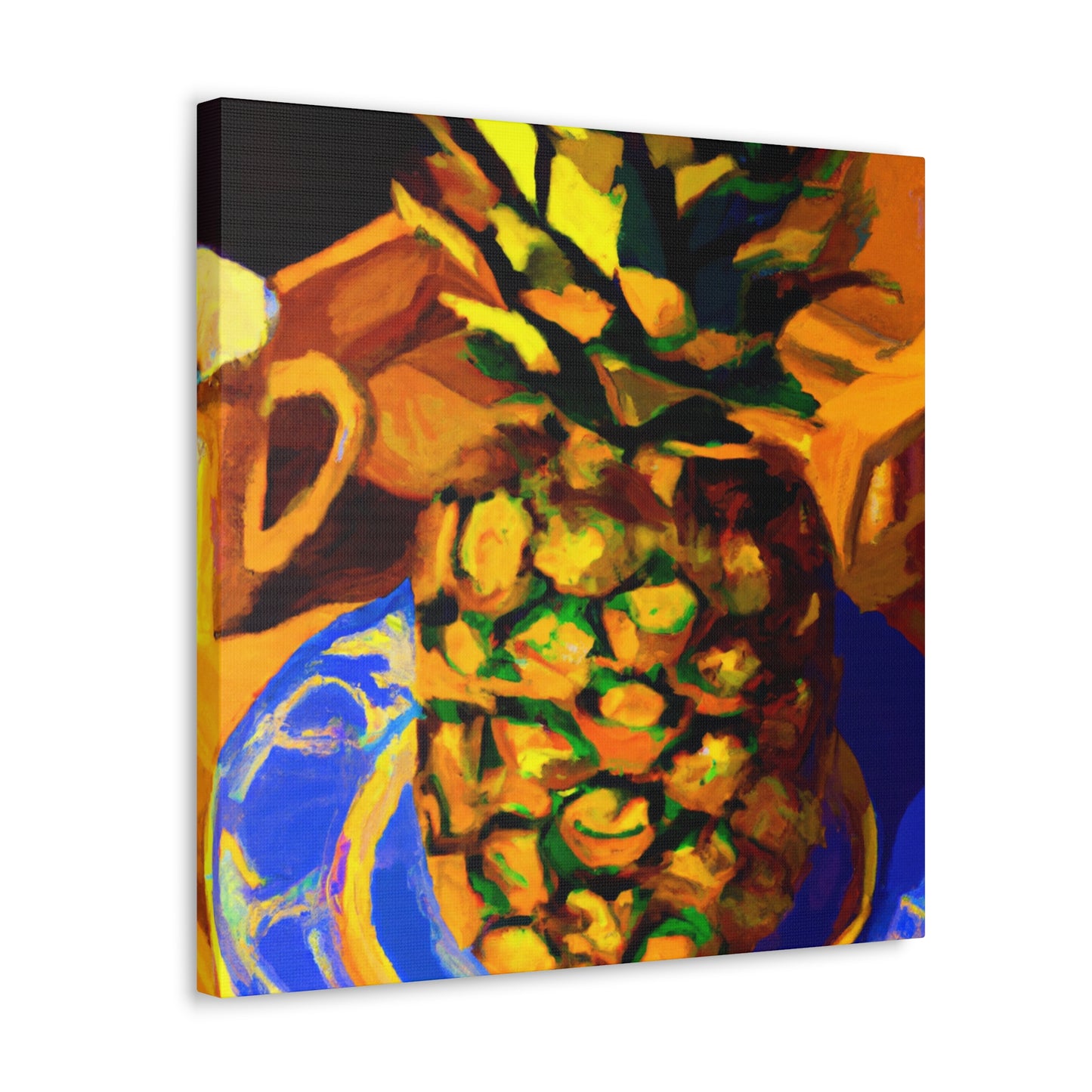 Pineapple Portrait Impression - Canvas