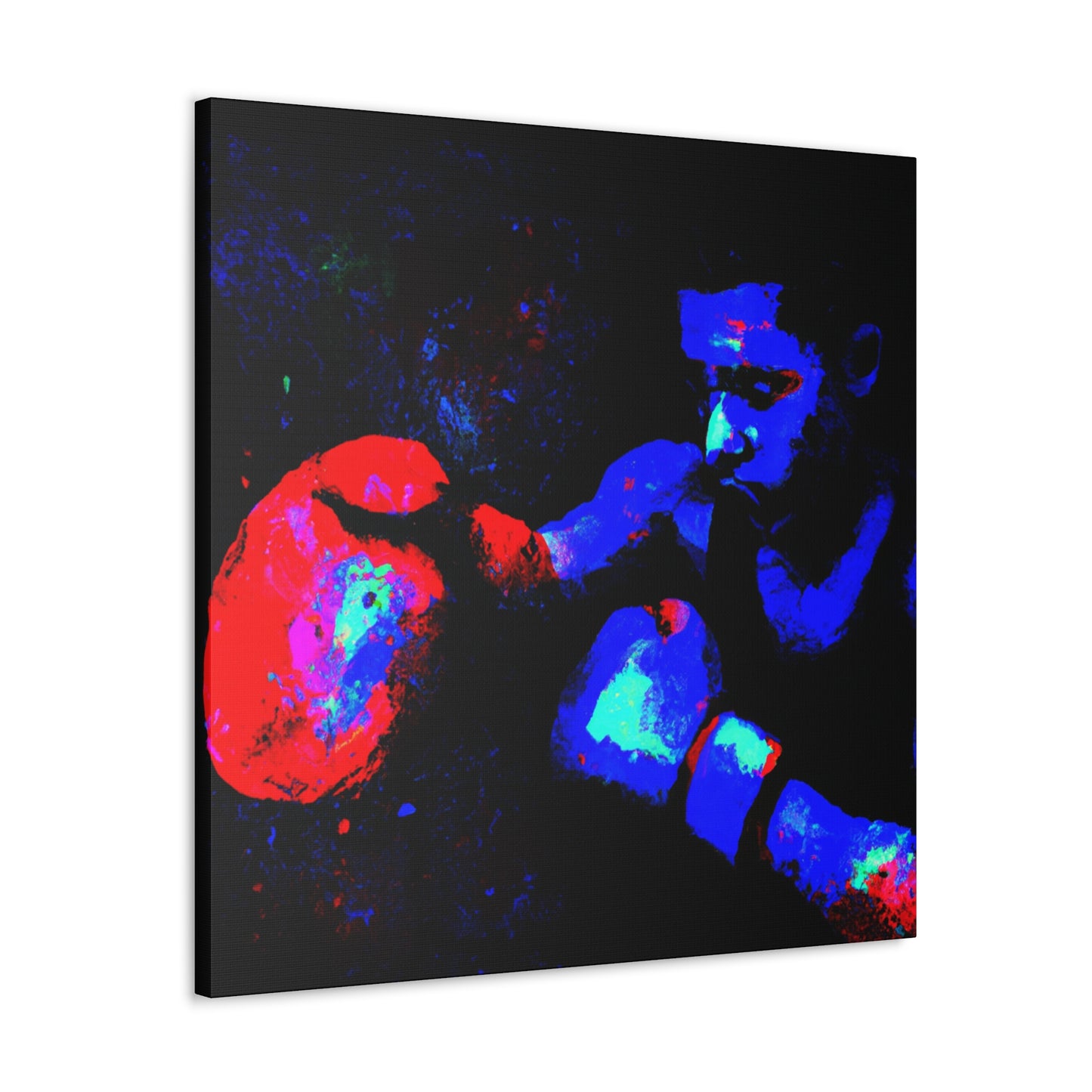 "Boxers in the Ring" - Canvas