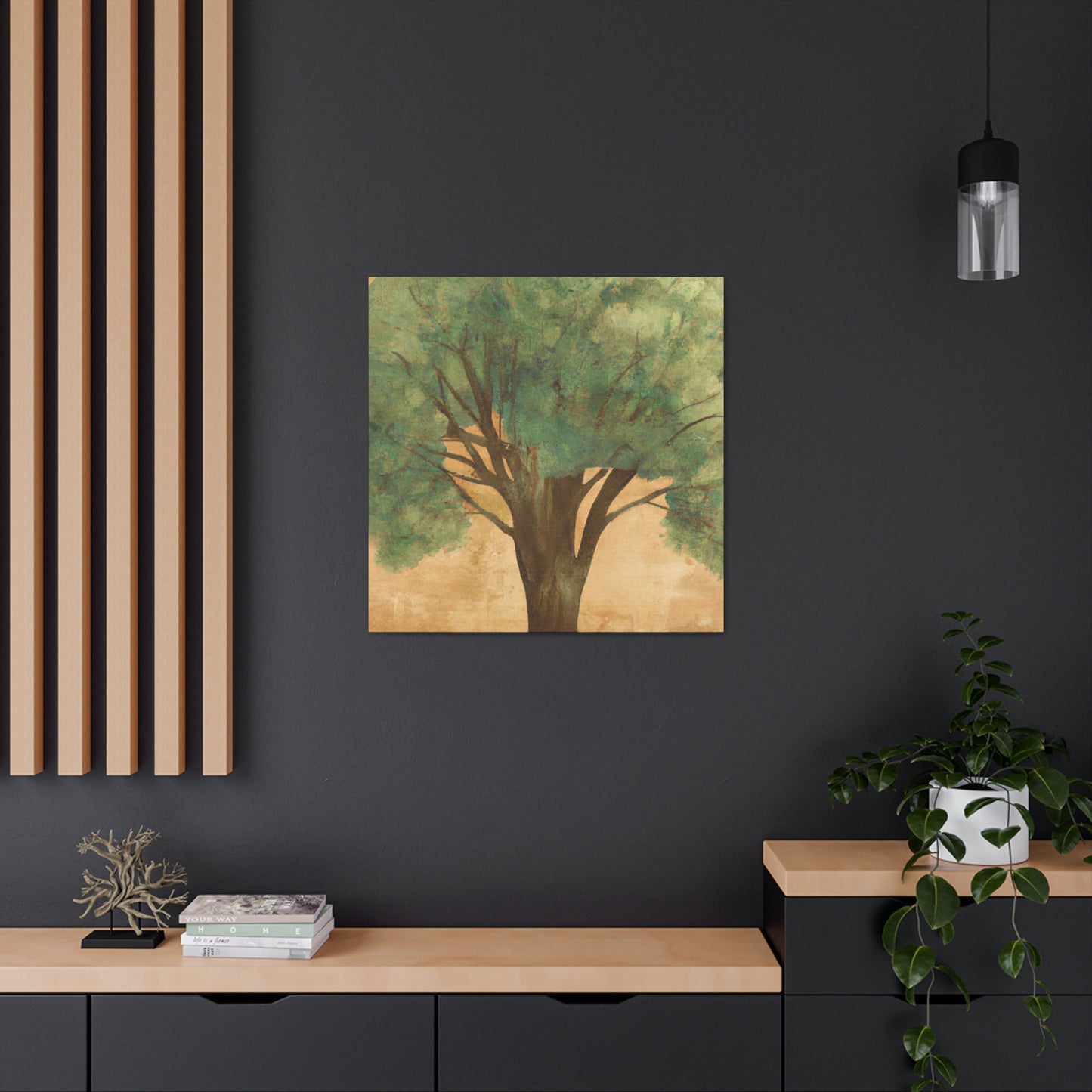 Elm Tree in Deco - Canvas