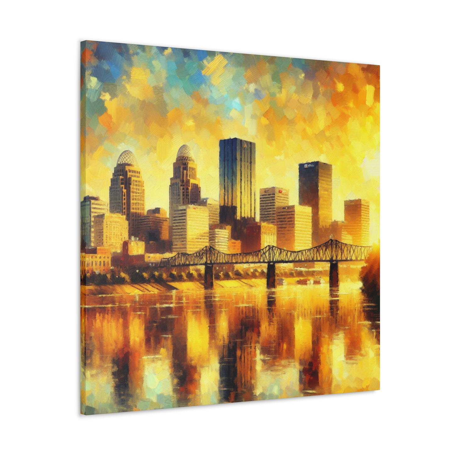 "Glimpses of Louisville" - Canvas