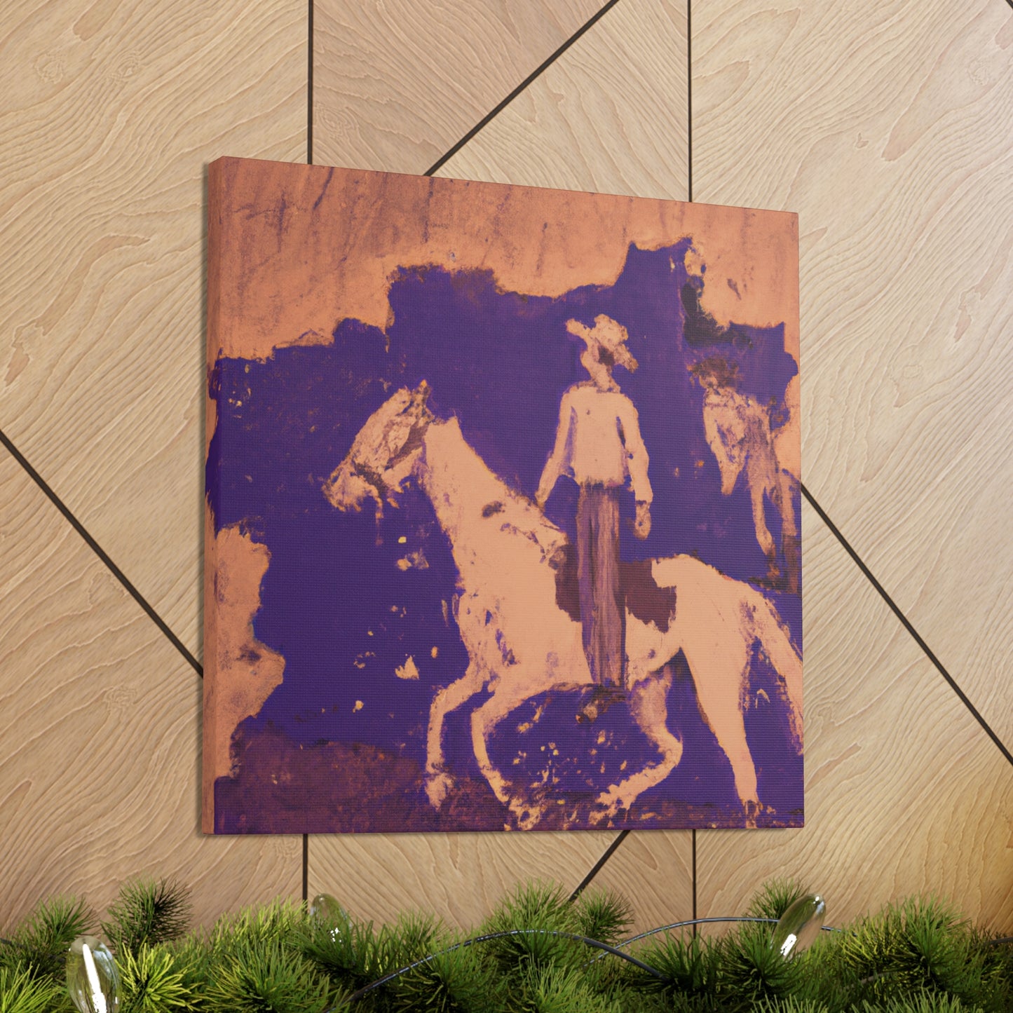 "Cowboy Surrealism Dream" - Canvas