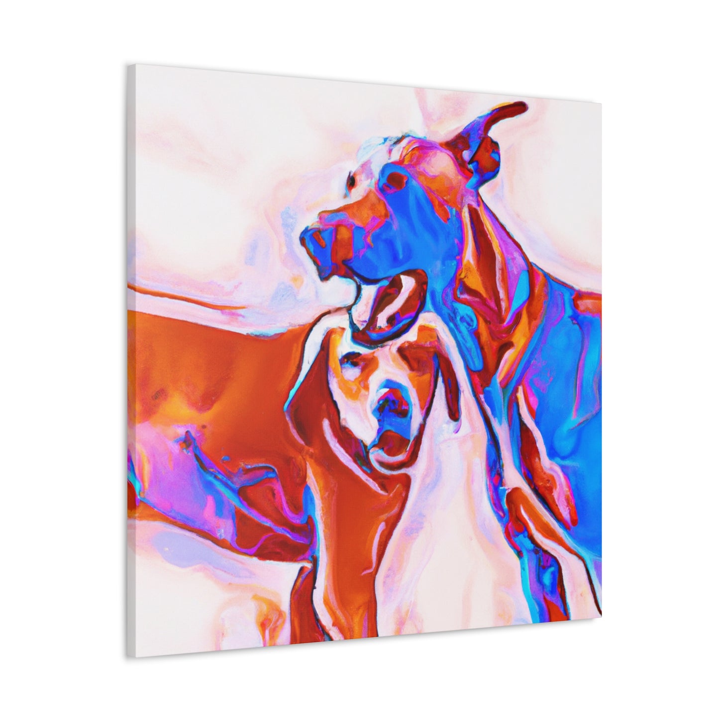 Ridgeback in Expressionism - Canvas