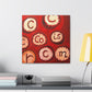 "Corked Wine Pattern" - Canvas