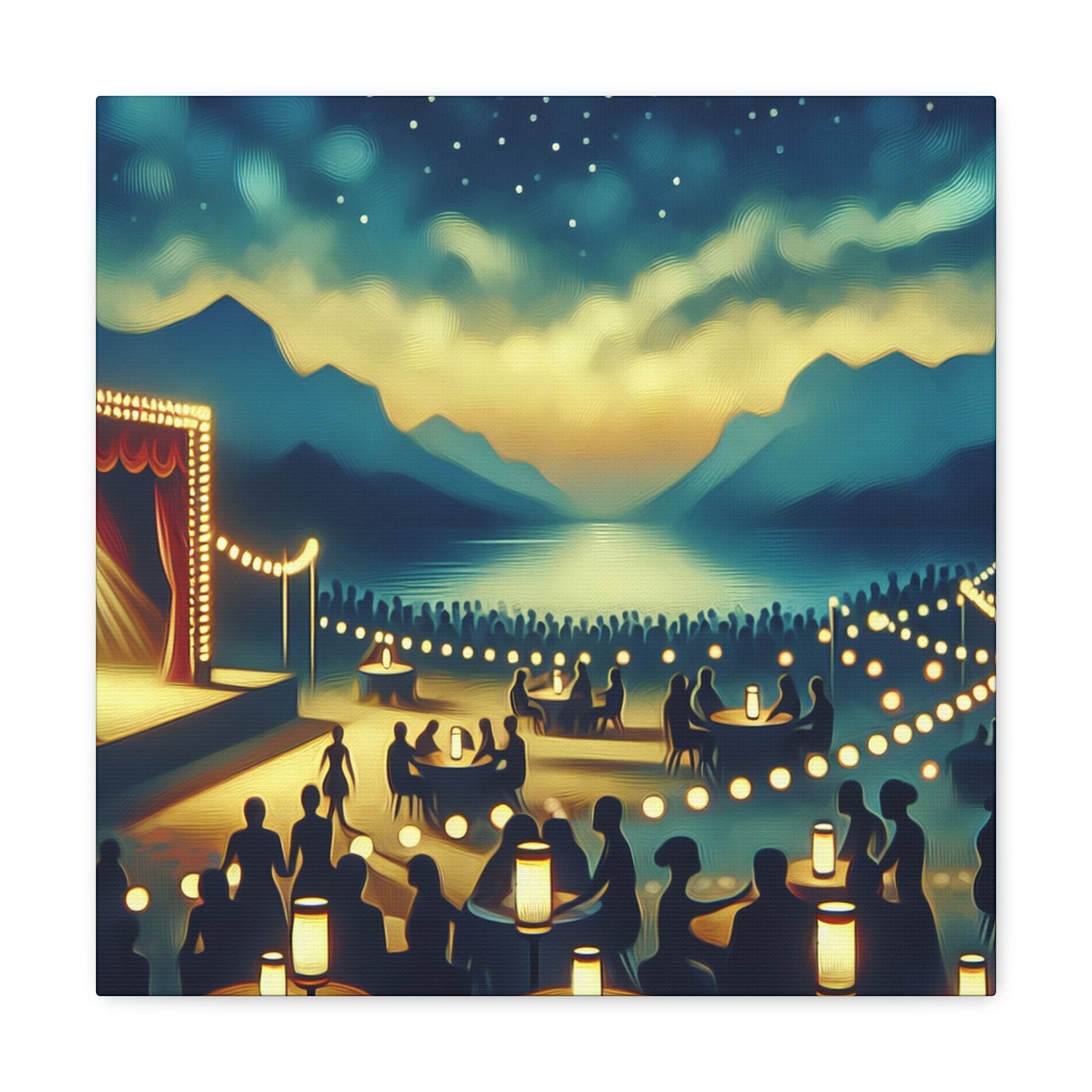 Enchanting Cabaret Nights - Canvas