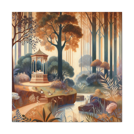 Whispering Woods Symphony - Canvas