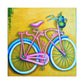 Riding on the Bicycle - Canvas