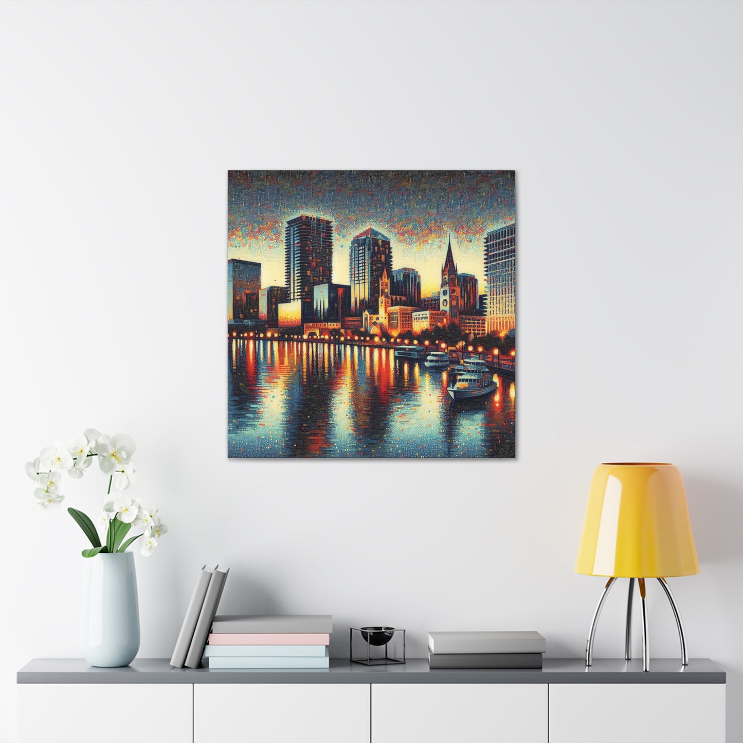 "Sunny Strokes of Orlando" - Canvas