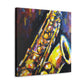 Saxophone Melody Impression - Canvas