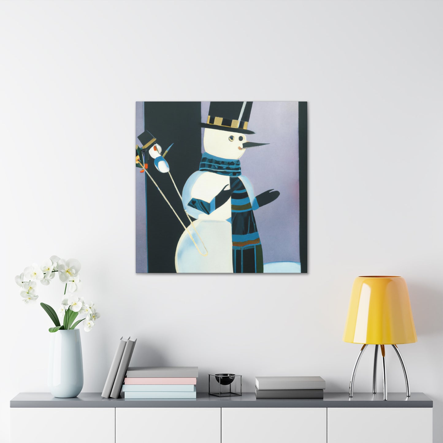 "Frozen Frosty Fantasia" - Canvas