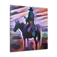 Cowboy on the Range - Canvas