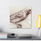 House Finch in Abstraction - Canvas