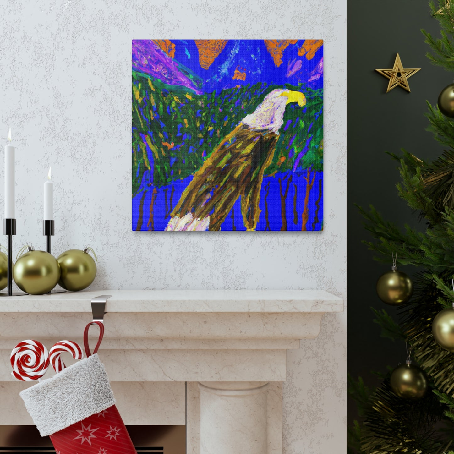 "The Noble Bald Eagle" - Canvas