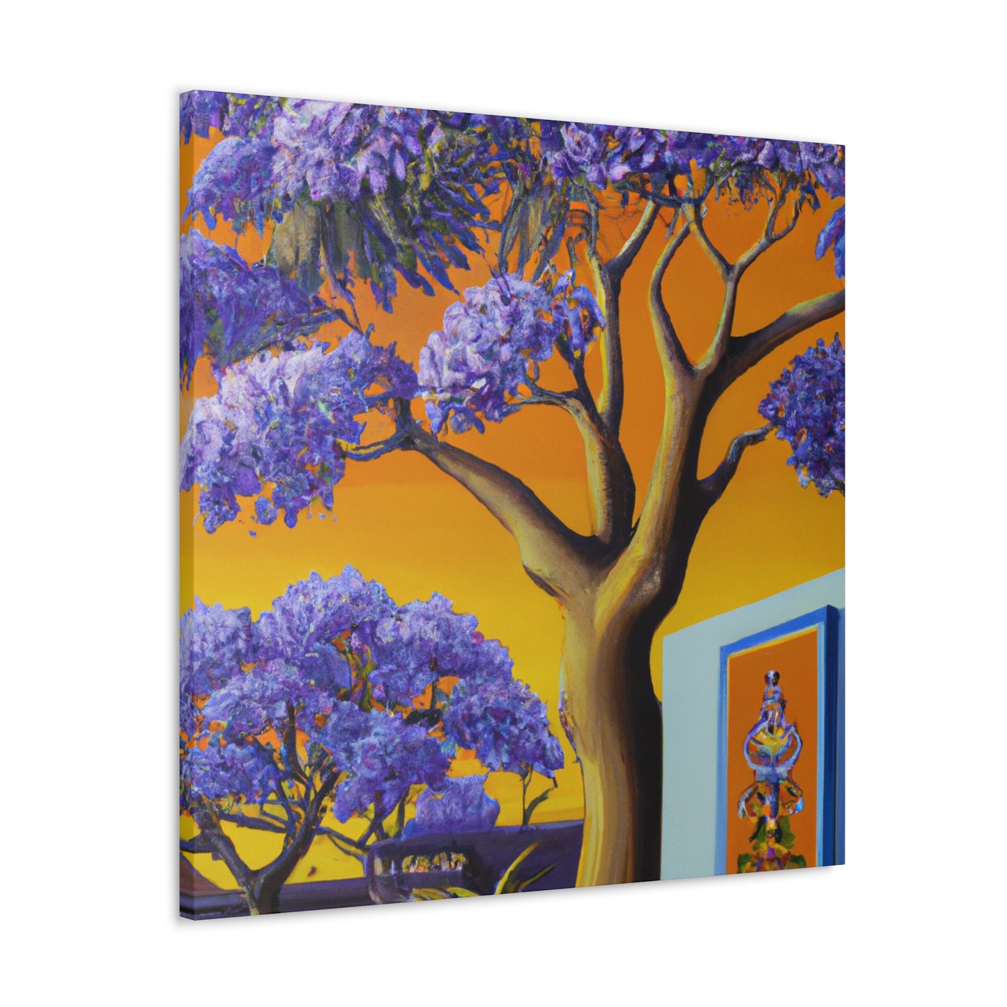 "Purple Jacaranda Bloom" - Canvas