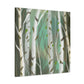 Birch in Winter Solace - Canvas