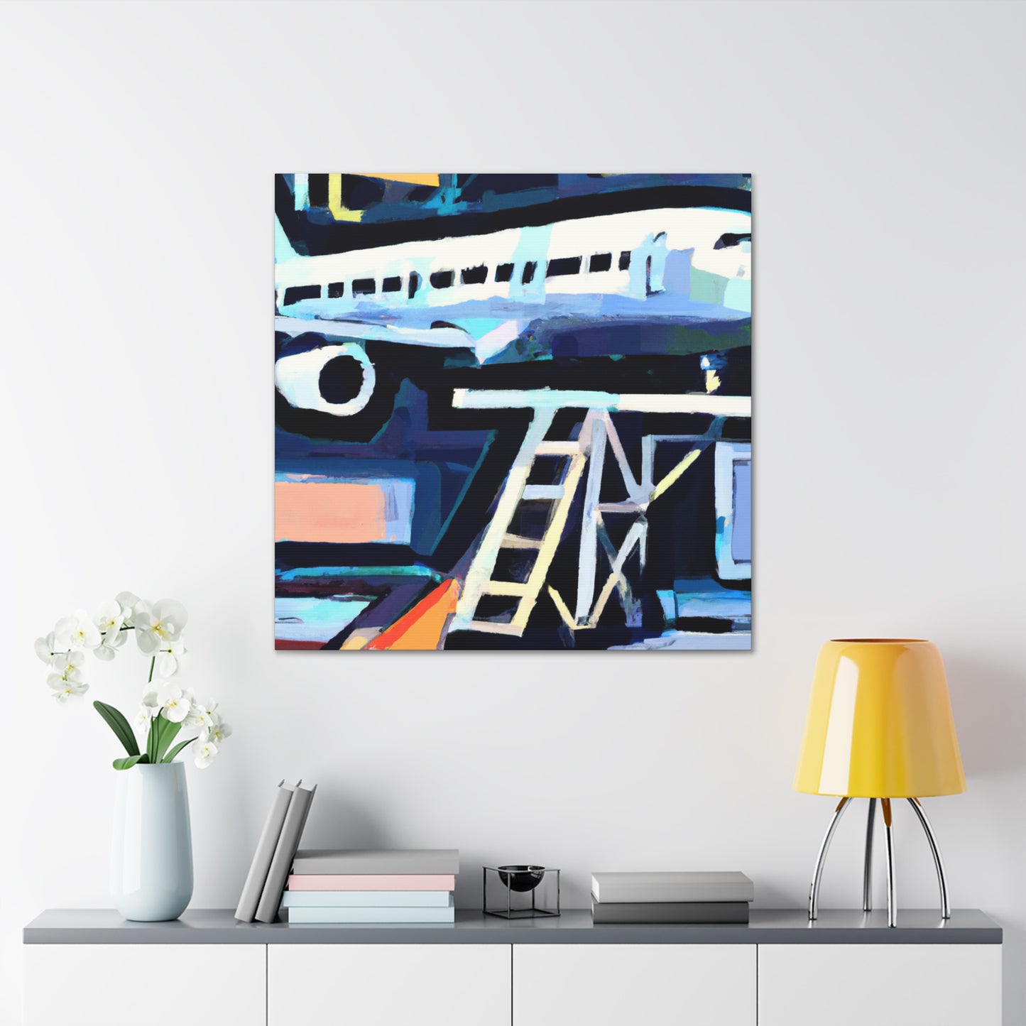 "Flight of the Plane" - Canvas