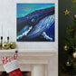 Humpback Whale Beauty. - Canvas