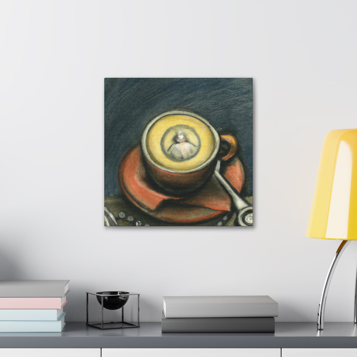 Cappuchino in Steampunk - Canvas