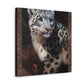 "Snow Leopard Reverie" - Canvas